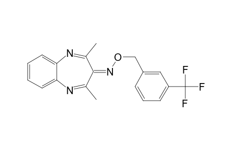 (2,4-dimethyl-1,5-benzodiazepin-3-ylidene)-[3-(trifluoromethyl)benzyl]oxy-amine