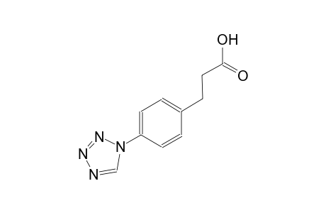 Benzenepropanoic acid, 4-(1H-1,2,3,4-tetrazol-1-yl)-