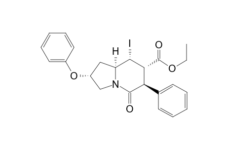 (2R,6S,7S,8R,8AS)-8-IODO-7-ETHOXYCARBONYL-2-PHENOXY-6-PHENYL-INDOLIZIDIN-5-ONE