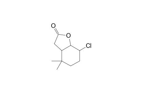 2-Chloro-5,5-dimethyl-9-oxabicyclo[4.3.0]nonan-8-one