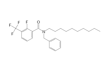 Benzamide, 2-fluoro-3-trifluoromethyl-N-benzyl-N-decyl-