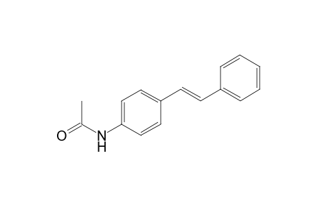 (E)-N-(4-Styrylphenyl)acetamide