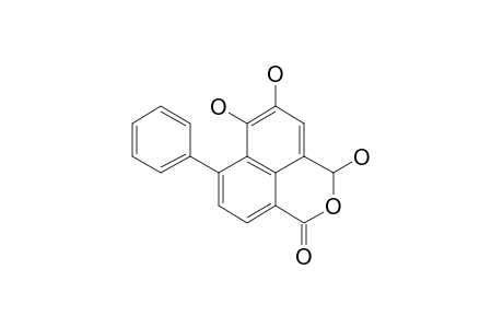 3,5,6-TRIHYDROXY-7-PHENYL-3H-BENZO-[DE]-ISOCHROMEN-1-ONE