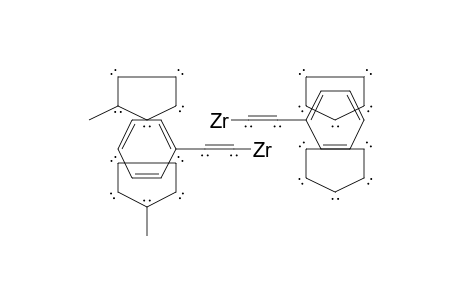 Zirconium, bis(.eta.5-2,4-cyclopentadien-1-yl)bis[(1,2,3,4,5-.eta.)-1-methyl-2,4-cyclopentadien-1-yl]bis[.mu.-[(1-.eta.:1,2-.eta.)-phenylethynyl]]di-