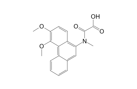 10-N-Methyloxalylamido-3,4-dimethoxyphenanthrene