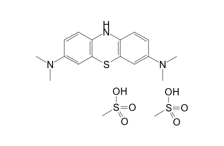 N,N,N',N'-tetramethyl-10H-phenothiazine-3,7-diaminium bis(methanesulphonate)