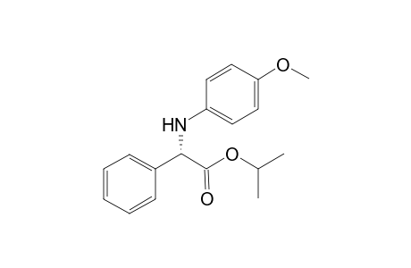 (S)-iso-Propyl-2-((4-methoxyphenyl)amino)-2-phenylacetate