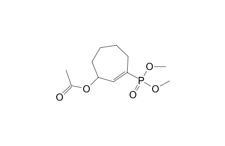 (3-dimethoxyphosphorylcyclohept-2-en-1-yl) acetate