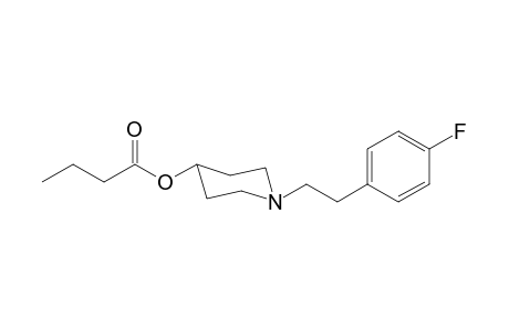 1-[2-(4-Fluorophenyl)ethyl]piperidin-4-yl-butanoate