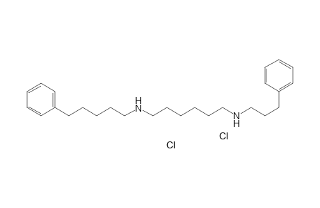 N-(5-Phenylpentyl)-N'-(3-phenylpropyl)-1,6-hexanediamine-dihydrochloride
