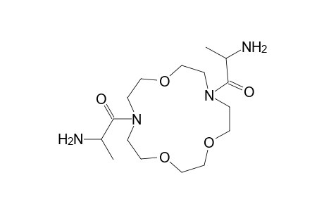 1-(13-alanyl-1,4,10-trioxa-7,13-diazacyclopentadec-7-yl)-2-amino-propan-1-one