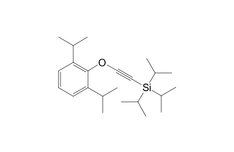 2,6-Diisopropylphenyl triisopropylsilylethynyl ether