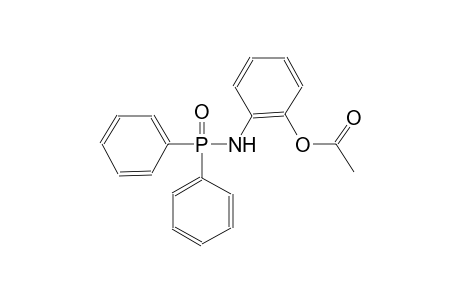 2-[(diphenylphosphoryl)amino]phenyl acetate