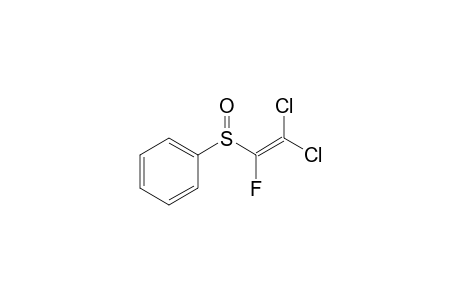 [(2,2-Dichloro-1-fluoroethenyl)sulfinyl]benzene