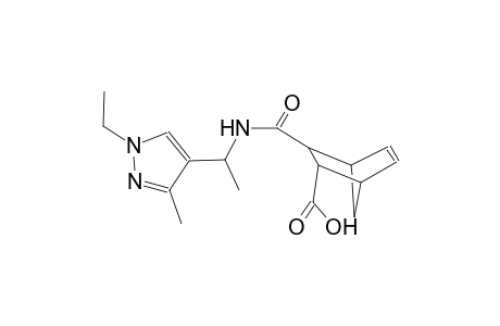 bicyclo[2.2.1]hept-5-ene-2-carboxylic acid, 3-[[[1-(1-ethyl-3-methyl-1H-pyrazol-4-yl)ethyl]amino]carbonyl]-