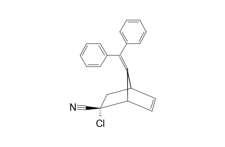 7-Benzhydrilidene-endo-2-chloro-bicyclo-[2.2.1]-hept-5-ene-exo-2-carbonitrile