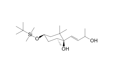 (1R,4R,6S)-4-[tert-butyl(dimethyl)silyl]oxy-1-[(E)-3-hydroxybut-1-enyl]-2,2,6-trimethyl-1-cyclohexanol