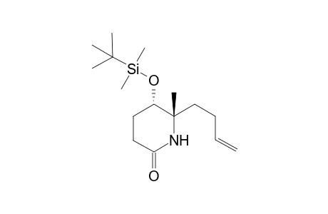 (3S,4S)-2-Aza-3-(but-3-enyl)-4-[(tert-butyldimethylsilyl)oxy]-3-methylcyclohexanone