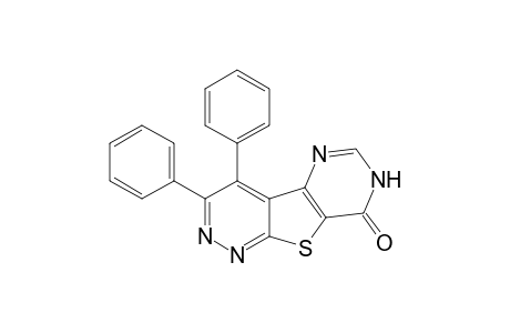 3,4-Diphenylpyrimido[4',5' : 4,5]thieno[3,2-c]pyridazin-8(7H)-one