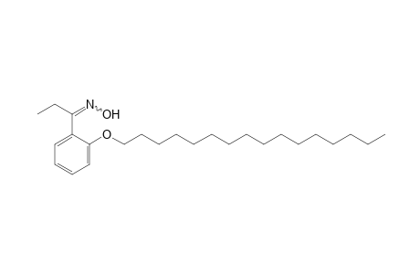 2'-(hexadecyloxy)propiophenone, oxime