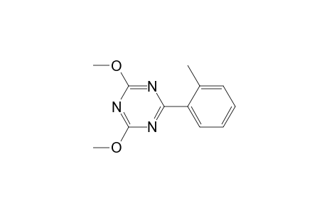 2,4-Dimethoxy-6-(2-methylphenyl)-1,3,5-triazine