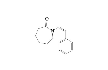 N-(2-Phenylethenyl)-2-azepanone