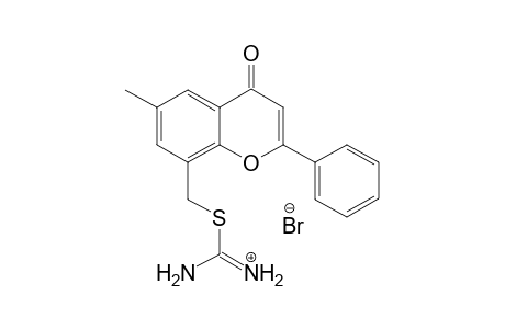 8-[(Carboxamidinylthio)methyl]-6-methyl-2-phenyl-4H-[1]-benzopyran-4-one