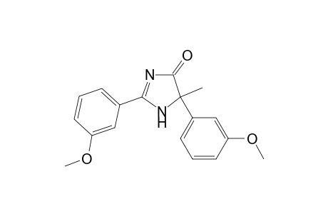 2,4-bis(3-methoxyphenyl)-4-methyl-1H-imidazol-5-one