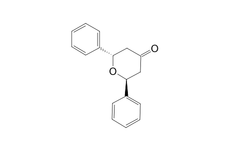 2R,6C-DIPHENYLOXAN-4-ONE