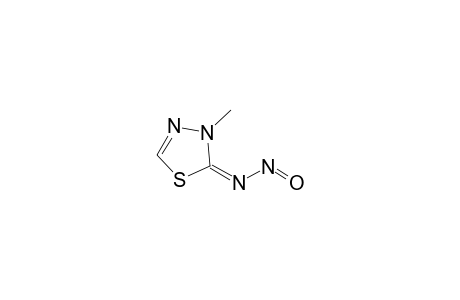(NE)-N-(3-methyl-1,3,4-thiadiazol-2-ylidene)nitrous amide