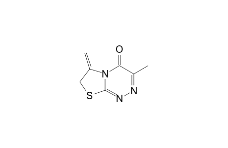 3-Methyl-6-methylene-4-thiazolo[2,3-c][1,2,4]triazinone