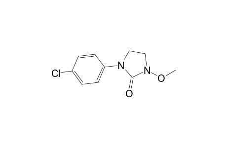 2-Imidazolidinone, 1-(4-chlorophenyl)-3-methoxy-