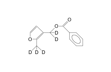 (2-Trideuteriomethyl-furyl)-dideuteriomethyl benzoate