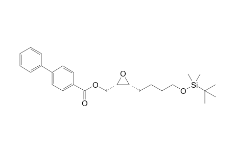 (2S,3R)-7-tert-Butyldimethylsilyloxy-2,3-epoxyheptyl 4-phenylbenzoate