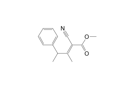 Methyl 2-cyano-3,4-Dimethyl-4-phenylcrotonate