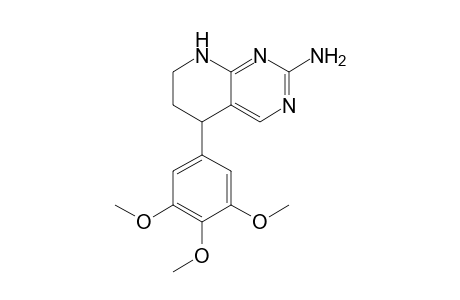 2-Amino-5,6,7,8-tetrahydro-5-(3,4,5-trimethoxyphenyl)pyrido[2,3-d]pyrimidine
