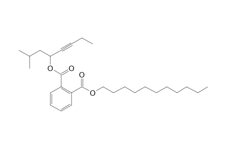 Phthalic acid, 7-methyloct-3-yn-5-yl undecyl ester