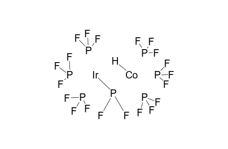 Iridium, .mu.-hydro[.mu.-(phosphonous difluoridate-P]tris(phosphorous trifluoride)[tris(phosphorous trifluoride)cobalt]-