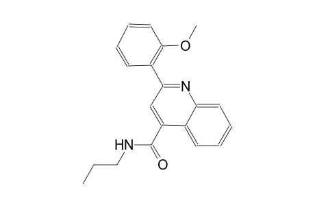 2-(2-methoxyphenyl)-N-propyl-4-quinolinecarboxamide
