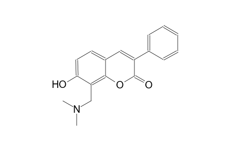 2H-1-benzopyran-2-one, 8-[(dimethylamino)methyl]-7-hydroxy-3-phenyl-