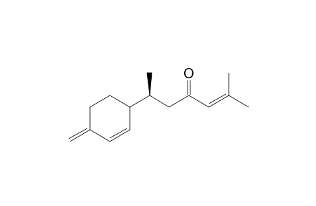 (6S)-2-Methyl-6-(4'-methylidenecyclohex-2'-en-1'-yl)hept-2-en-4-one