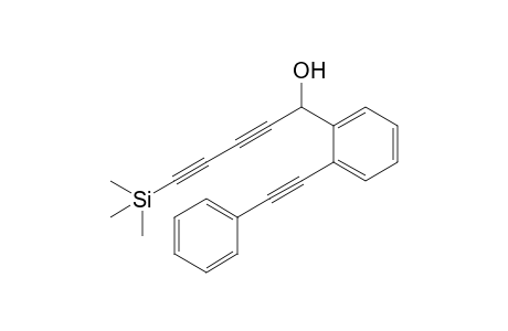 5-(trimethylsilyl)-1-[2-(2-phenylethynyl)phenyl]penta-2,4-diyn-1-ol