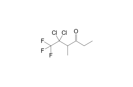 5,5-Dichloro-6,6,6-trifluoro-4-methyl-3-hexanone