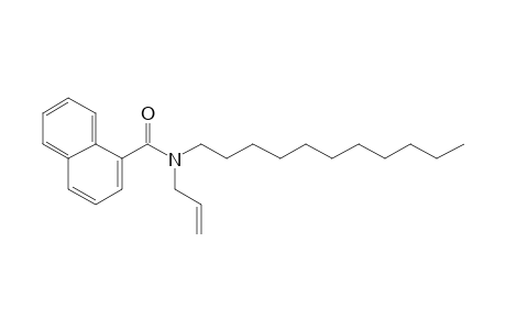 1-Naphthamide, N-allyl-N-undecyl-