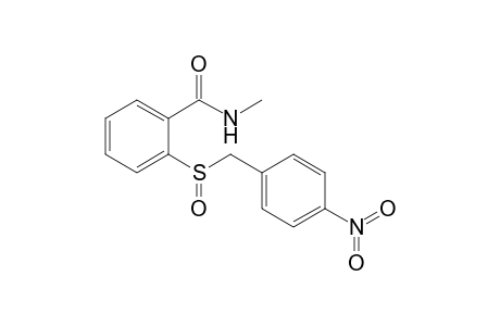 N-Methyl-2-(4-nitrobenzylsulfinyl)benzamide