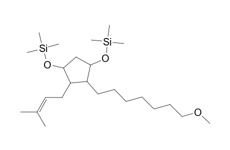 ((2-(7-Methoxyheptyl)-3-(3-methyl-2-butenyl)-4-[(trimethylsilyl)oxy]cyclopentyl)oxy)(trimethyl)silane