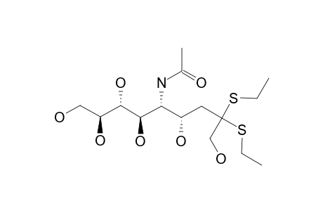 5-ACETYLAMINO-3,5-DIDEOXY-D-GLYCERO-D-GALACTO-2-NONULOSE-DIETHYL-DITHIOKETAL