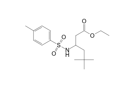 Ethyl 5,5-dimethyl-3-(tosylamino)hexanoate