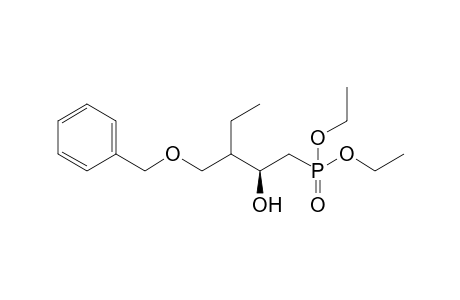 Diethyl (S)-3-Benzyloxymethyl-2-hydroxypentylphosphonate