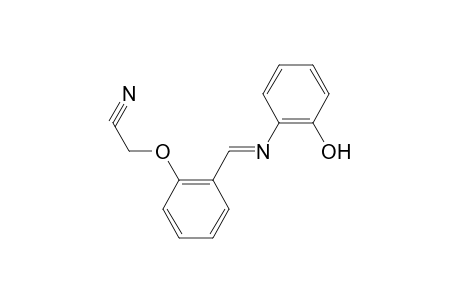 Acetonitrile, 2-[2-(2-hydroxyphenyliminomethyl)phenyl]-
